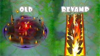 Hanzo Insidious Tutor Revamp VS OLD Skill Effects