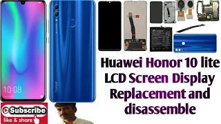 Huawei honor 10 lite screen replacement Honor 10 lite disassembly LCD replacement HRY-LX1 HRY-LX2