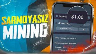 Sarmoyasiz Mining qilib pul ishlash 2024 | Internetda mining qilib pul ishlash 2024 | FastTonBot