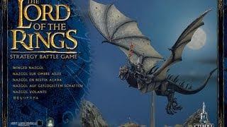 Unboxing of Games workshop Lord of the rings Winged Nazgûl