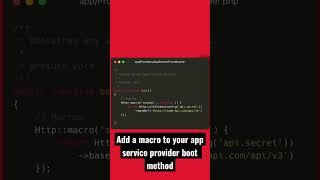 Laravel HTTP client macros tutorial #laravel10