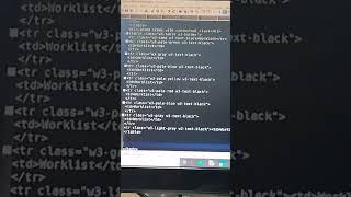 w3. css used in list form || w3-color#w3web #w3 #css #html #shorts #viral