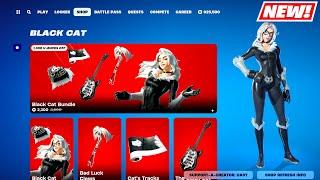 NEW Black Cat Skin BUNDLE Item Shop Fortnite!