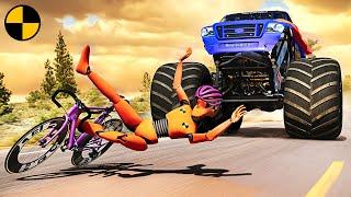 Most Epic Skate & Cycle Crash Compilation  BeamNG.Drive