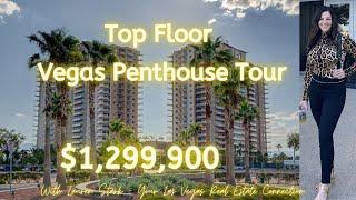 One Las Vegas High Rise - MODERN TOP FLOOR PENTHOUSE Tour! 2872 SF | 3 BR + Den|  3.5 BA |$1,299,900