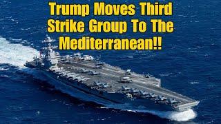 Coffee With Texas Paul!  USS Gerald R. Ford Moved To Striking Distance Of Iran!