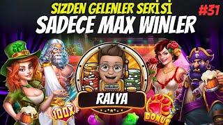 SLOT OYUNLARI  SLOT RALYA SİZDEN GELENLER 31  SİZDEN GELEN MAX WİNLER #slotoyunları