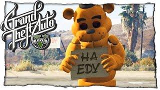 GTA 5 МОДЫ - АНИМАТРОНИКИ (ФРЕДДИ) ИЩЕТ ЕДУ (ГТА 5 MODS)