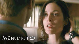 Natalie & Leonard Get Into A Violent Argument | Memento