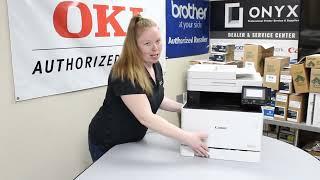 Canon ImageClass mf743cdw  | Onyx Imaging | OKC Printer Repair | How to Clear Paper Jam