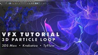 1000 Subscriber Special: Tutorial | 3D Particle Loop | 3DS Max Krakatoa Tyflow | VFX by JF-Arts