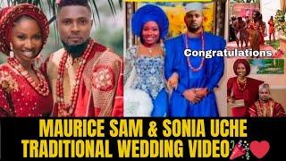 Maurice Sam and Sonia Uche Traditional Wedding Video #mauricesam #soniauche #nollywood #wedding