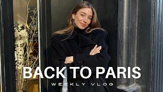 Weekly vlog in Paris : Styling outfits, facial at Seasonly and skincare shopping in the Marais.