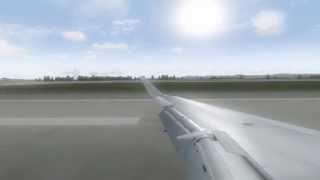 Embraer Legacy Landing in Seattle (Real Sounds) Fs2004