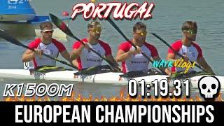 K4 500M FINAL A  PORTUGAL  KayakSprint European Championships Racice (CZE) 2025