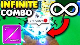 I Made An INFINITE WANDO Combo In Blox Fruits... (Bounty Hunt)