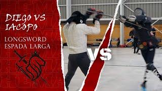 HEMA LONGSWORD  Diego (Sala Batallador) VS Iacopo (L.A.S.D Fior di batagglia)