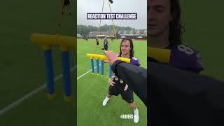 Ravens do the reaction test challenge 
