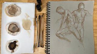 How to draw the figure using ink techniques