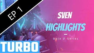 Dota2 Sven Gameplay Highlights Ep. 1 (TURBO MODE)