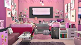 Girls Dorm | Stop Motion | THE SIMS 4