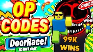 ALL *NEW* WORKING CODES FOR DOORS RACE CLICKER 2022! ROBLOX DOORS RACE CLICKER CODES