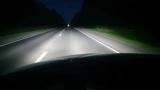 Установка Led ламп D3S, вместо штатного ксенона на Тигуан 1 рест.