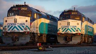 San Diego Coaster F40PH Locomotives: A Final Farewell