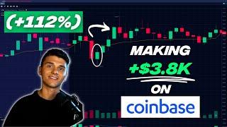 $3.8K DAY / $COIN Options Trade (+112%) - Full Strategy + Breakdown #COIN #SPY #OptionsTrading