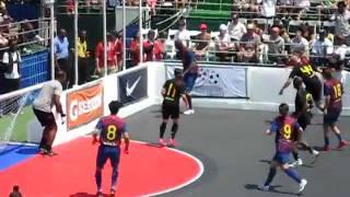 Kobe Bryant Slick Ankle Break Dribbling Move Causes Defender to Fall, July 31, 2011
