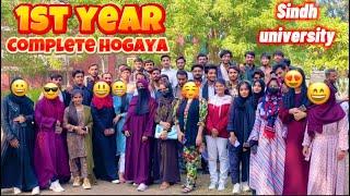 1st year complete hogaya uni ka | Sindh University | Wadia Qureshi