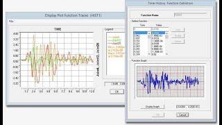 SAP2000 tutorial  Time History Analysis of A ten story steel structure