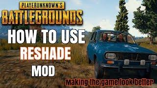 PUBG: RESHADE GUIDE HOW TO INSTALL * So much Better *