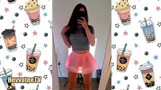 Tiktok Transparent Dress Challenge  Girls Without Underwear 2024