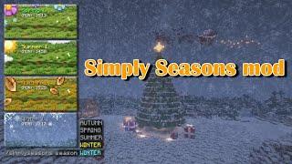 Minecraft 1.16.5 - Simply Seasons mod