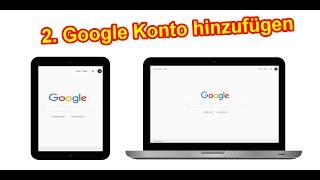 Google Account (zweites Google Konto) bei Android Handy hinzufügen - Anleitung