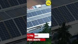 1.2 Megawatt Solar Power Plant | LONGi Solar Panels