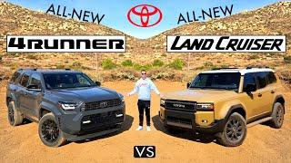 TOP TOUGH TOYOTA! -- 2025 Toyota 4Runner vs. 2025 Toyota Land Cruiser: Comparison