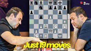 Just 19 moves! Shakh Attack floors Rauf | 10th Gashimov Memorial Blitz