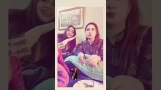 Merium Pervaiz Funny Video with Her Best friend  #shorts #meriumpervaiz