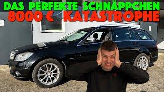 8000€ used car becomes a bottomless pit. Mercedes C Class with expensive defects