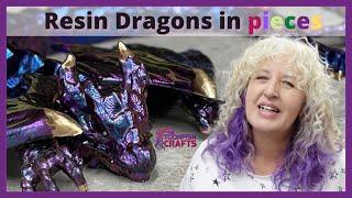 Customise YOUR dragon from this resin mould