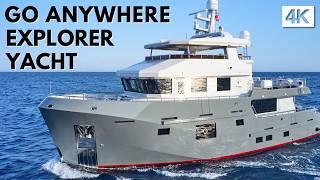 Bering 77 Explorer (NOW in 4K REMASTERED!!! ) Non-Stop Marathon Yacht Tour & Sea Trial