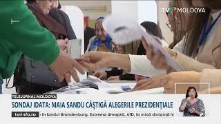 Sondaj: Maia Sandu câștigă alegerile prezidențiale