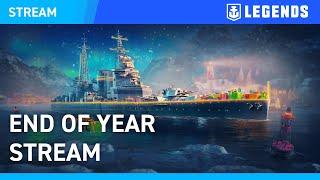 [EN] End of Year Stream - World of Warships: Legends