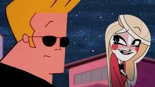 Johnny Bravo Hides Away from Charlie Morningstar (Verbalase Meme)