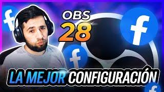 Debes  CONFIGURAR OBS para TRANSMITIR en FACEBOOK con CALIDAD  | AJUSTES OBS 2022 -2023