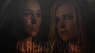 clarke and lexa | already gone