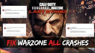 How To Fix COD Warzone Crashes on Start-up Dev Error 6068, Dev Error 5476 All Dev ERRORS