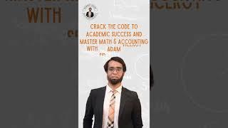 Master Math & Accounting with Sir Adam Viceroy!